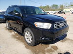 2008 Toyota Highlander  Черный vin: JTEES41A082023532