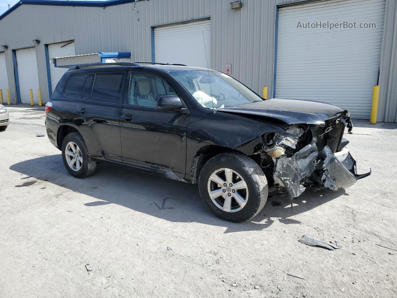 2008 Toyota Highlander  Black vin: JTEES41A082062475