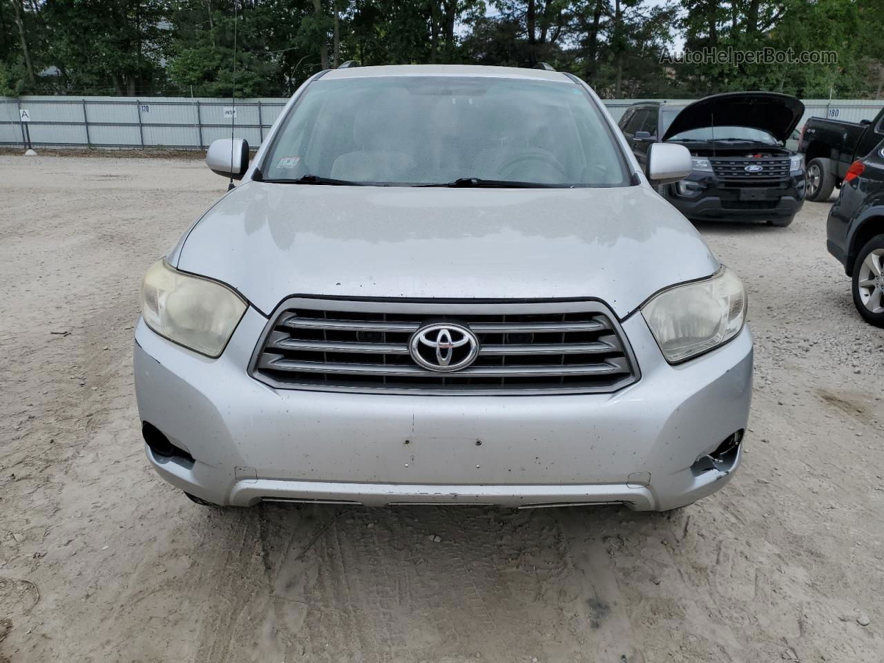 2008 Toyota Highlander  Серебряный vin: JTEES41A182087739