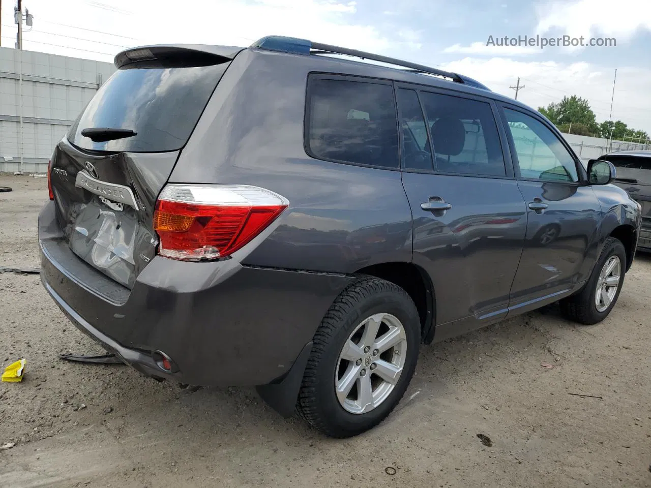 2008 Toyota Highlander  Gray vin: JTEES41A282009261