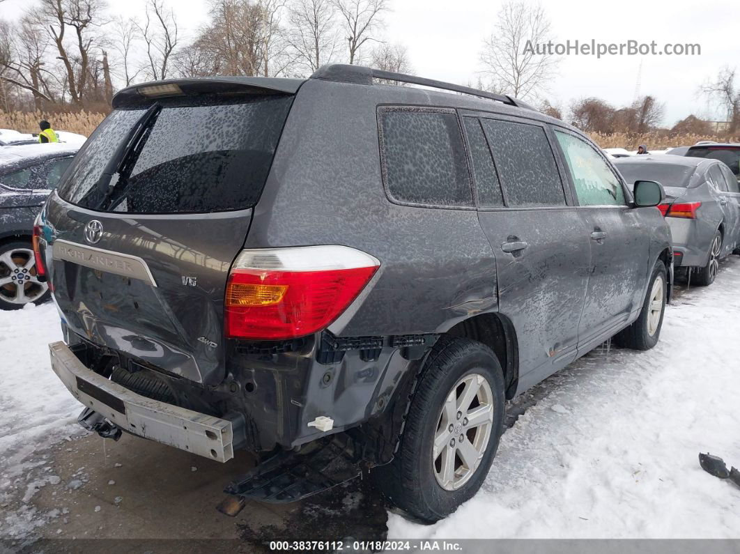 2008 Toyota Highlander   Gray vin: JTEES41A382025324