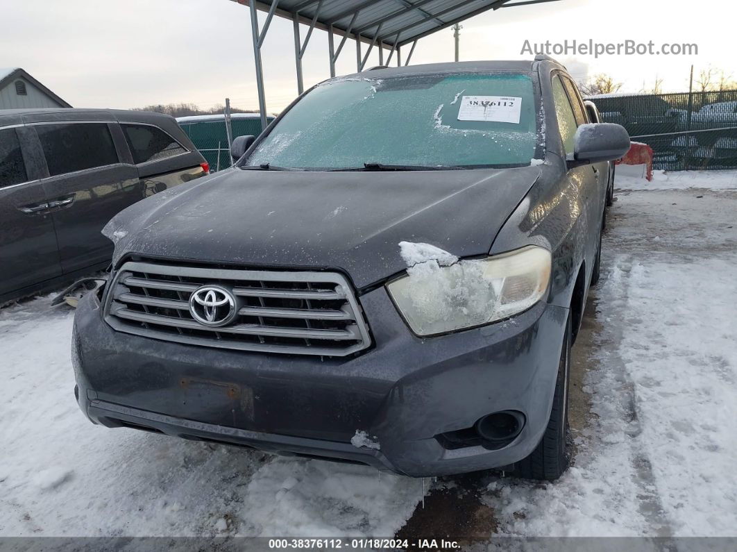 2008 Toyota Highlander   Gray vin: JTEES41A382025324