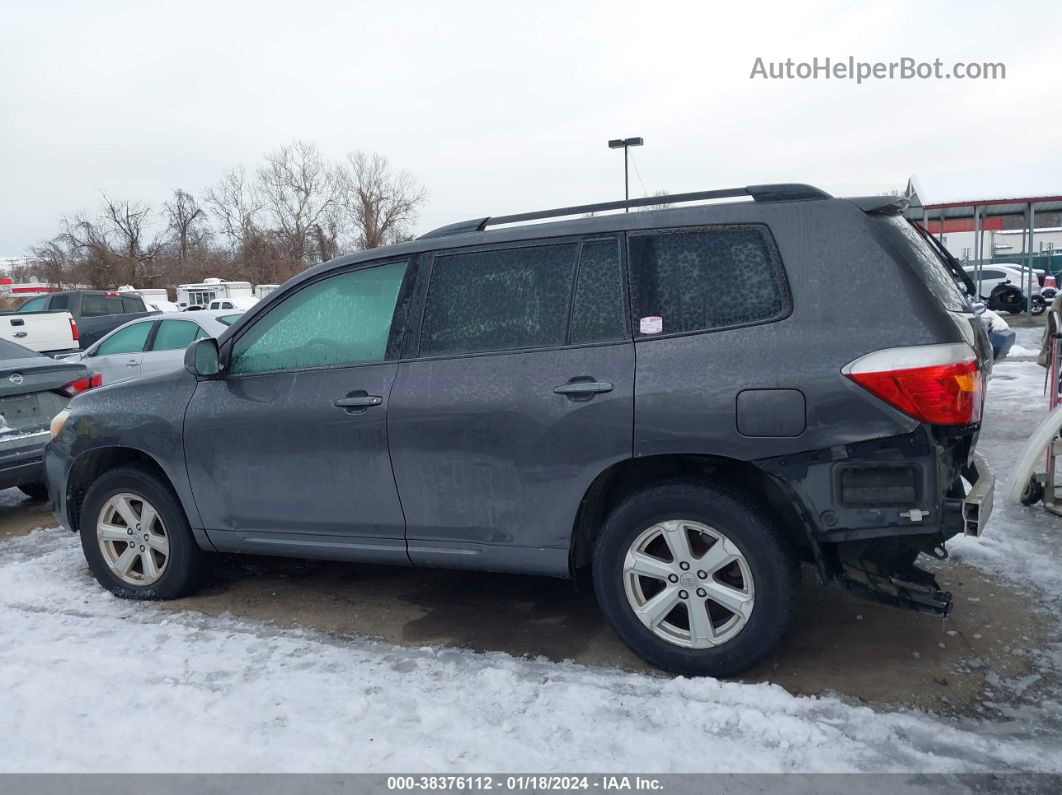 2008 Toyota Highlander   Серый vin: JTEES41A382025324