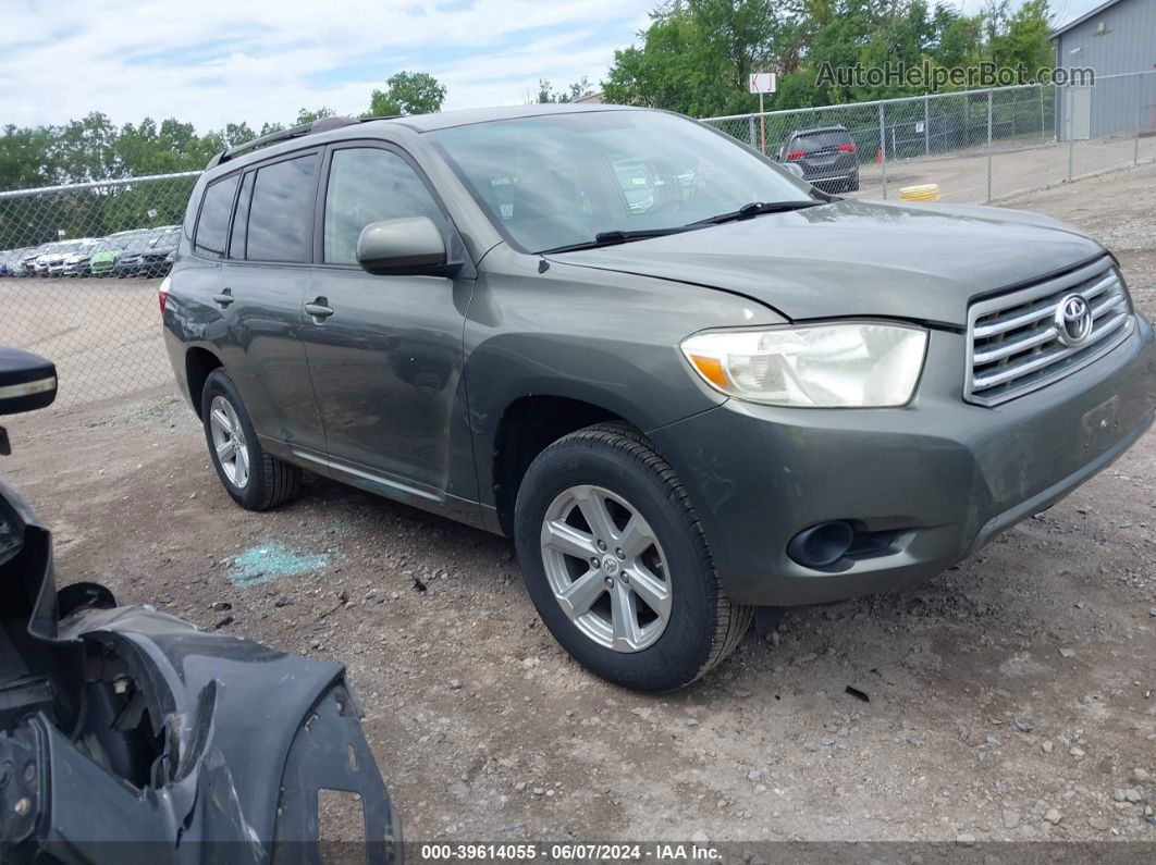 2008 Toyota Highlander   Green vin: JTEES41A382087144