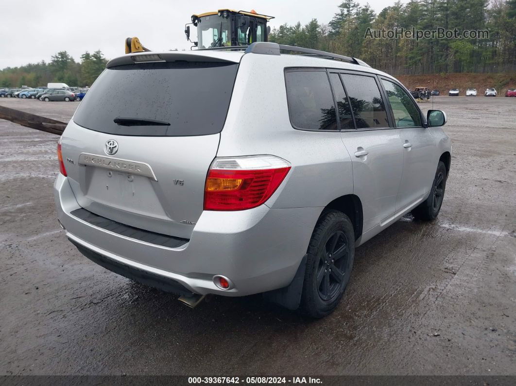 2008 Toyota Highlander   Gray vin: JTEES41A482046697