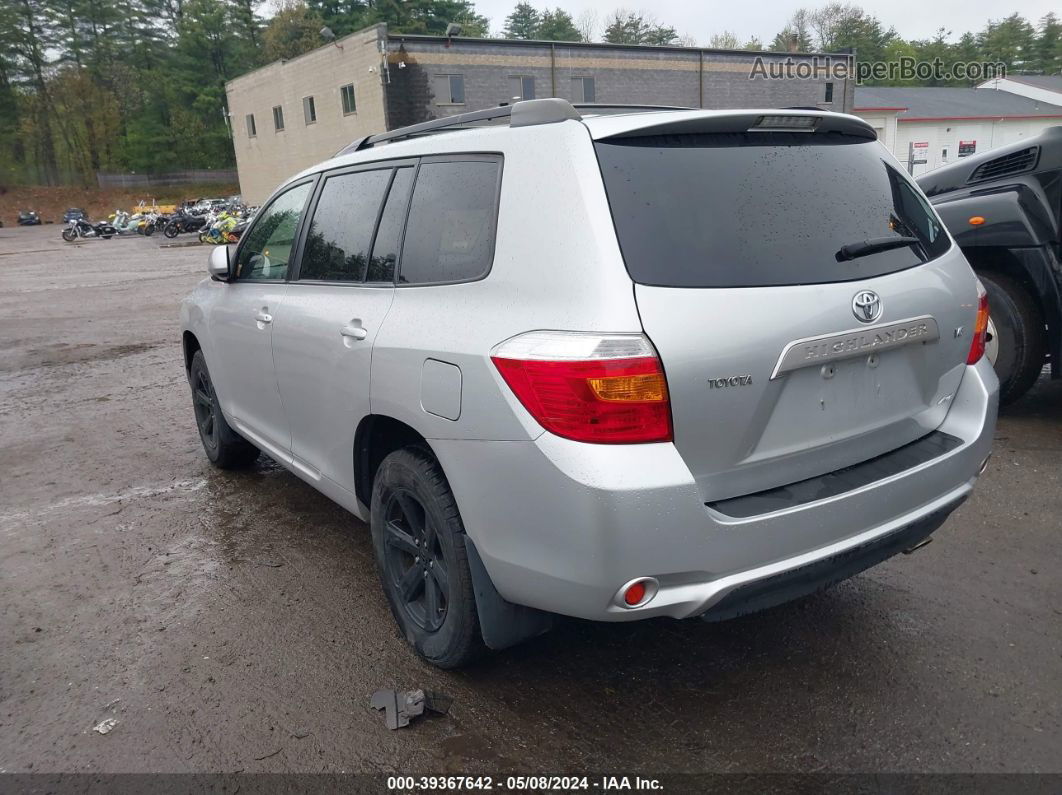 2008 Toyota Highlander   Gray vin: JTEES41A482046697