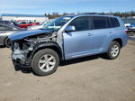 2008 Toyota Highlander  Blue vin: JTEES41A482103089