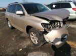 2008 Toyota Highlander Base Gold vin: JTEES41A582043694