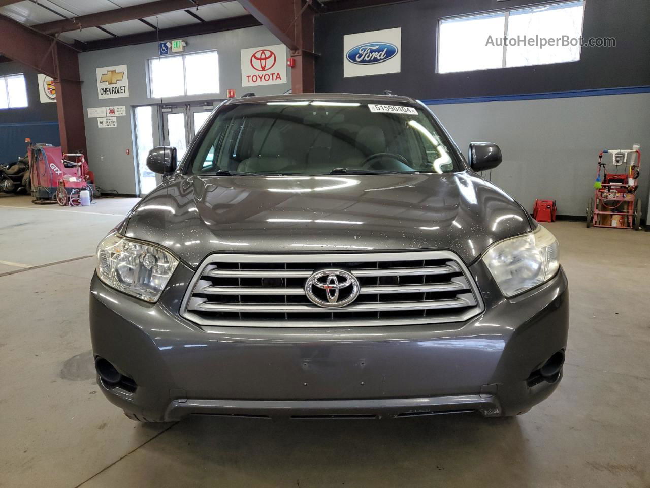 2008 Toyota Highlander  Gray vin: JTEES41A582069860