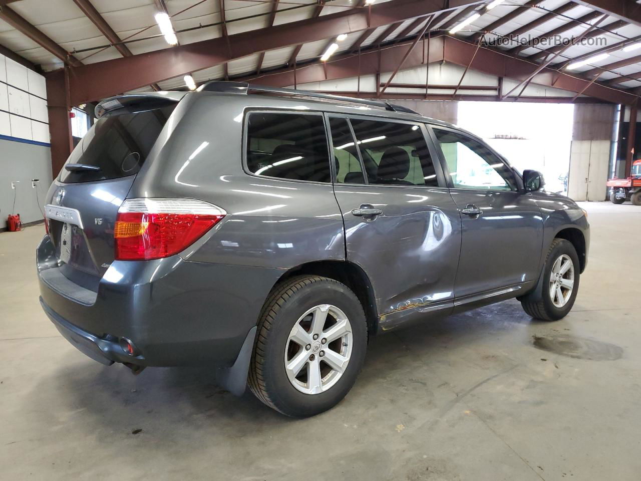 2008 Toyota Highlander  Gray vin: JTEES41A582069860