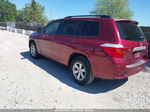 2008 Toyota Highlander   Red vin: JTEES41A582096671