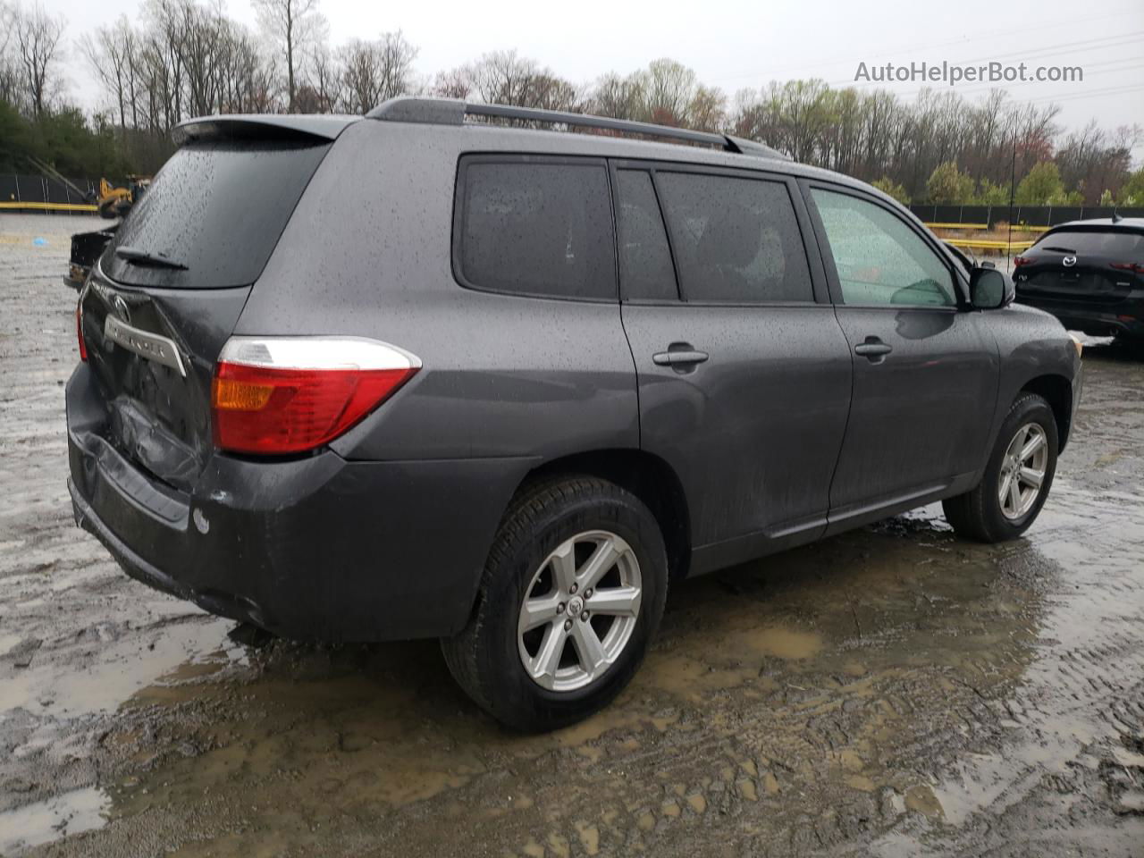 2008 Toyota Highlander  Gray vin: JTEES41A682003835