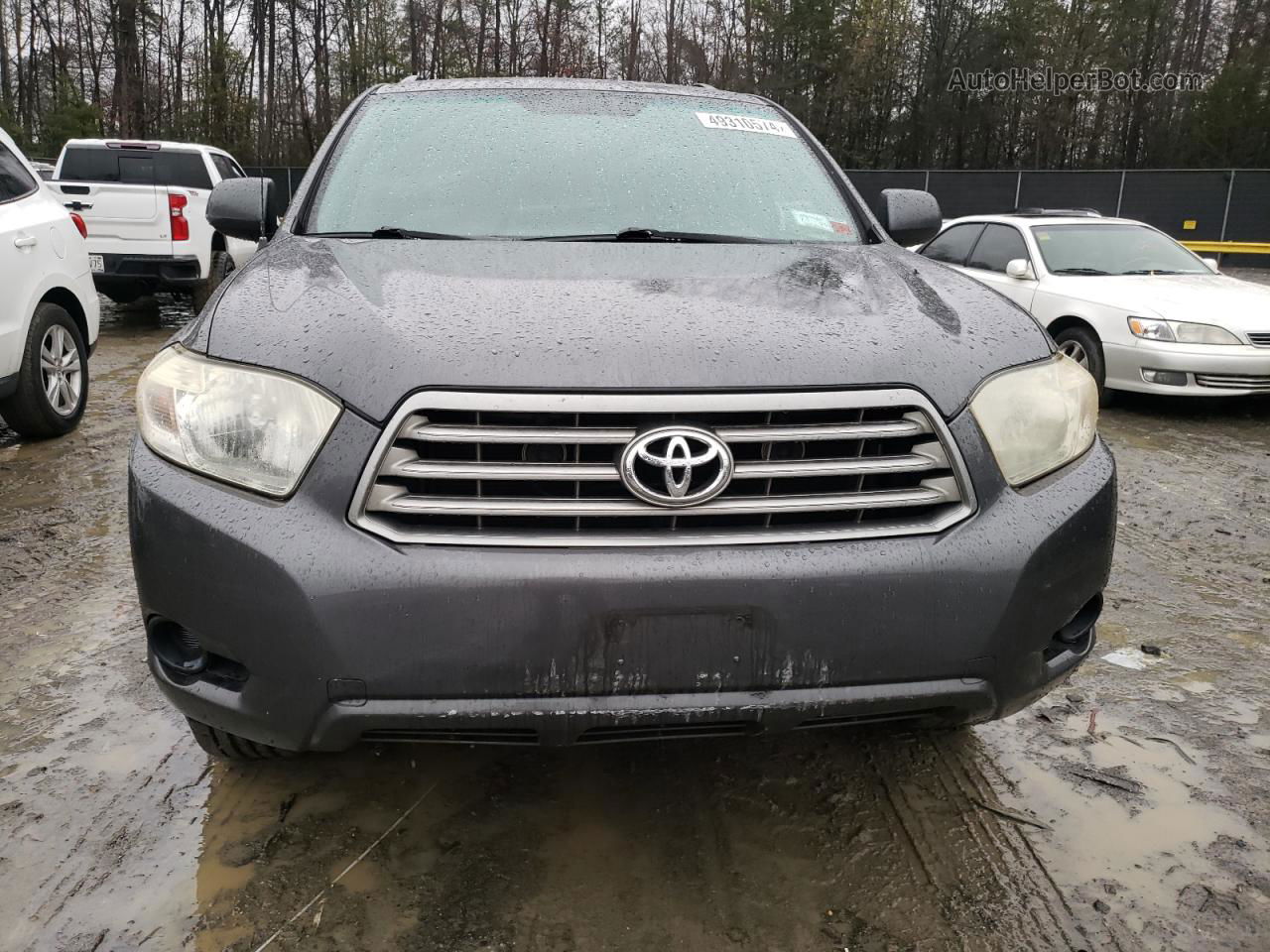 2008 Toyota Highlander  Gray vin: JTEES41A682003835