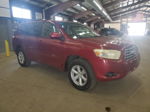 2008 Toyota Highlander  Burgundy vin: JTEES41A682050038