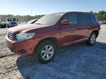 2008 Toyota Highlander  Burgundy vin: JTEES41A782039680