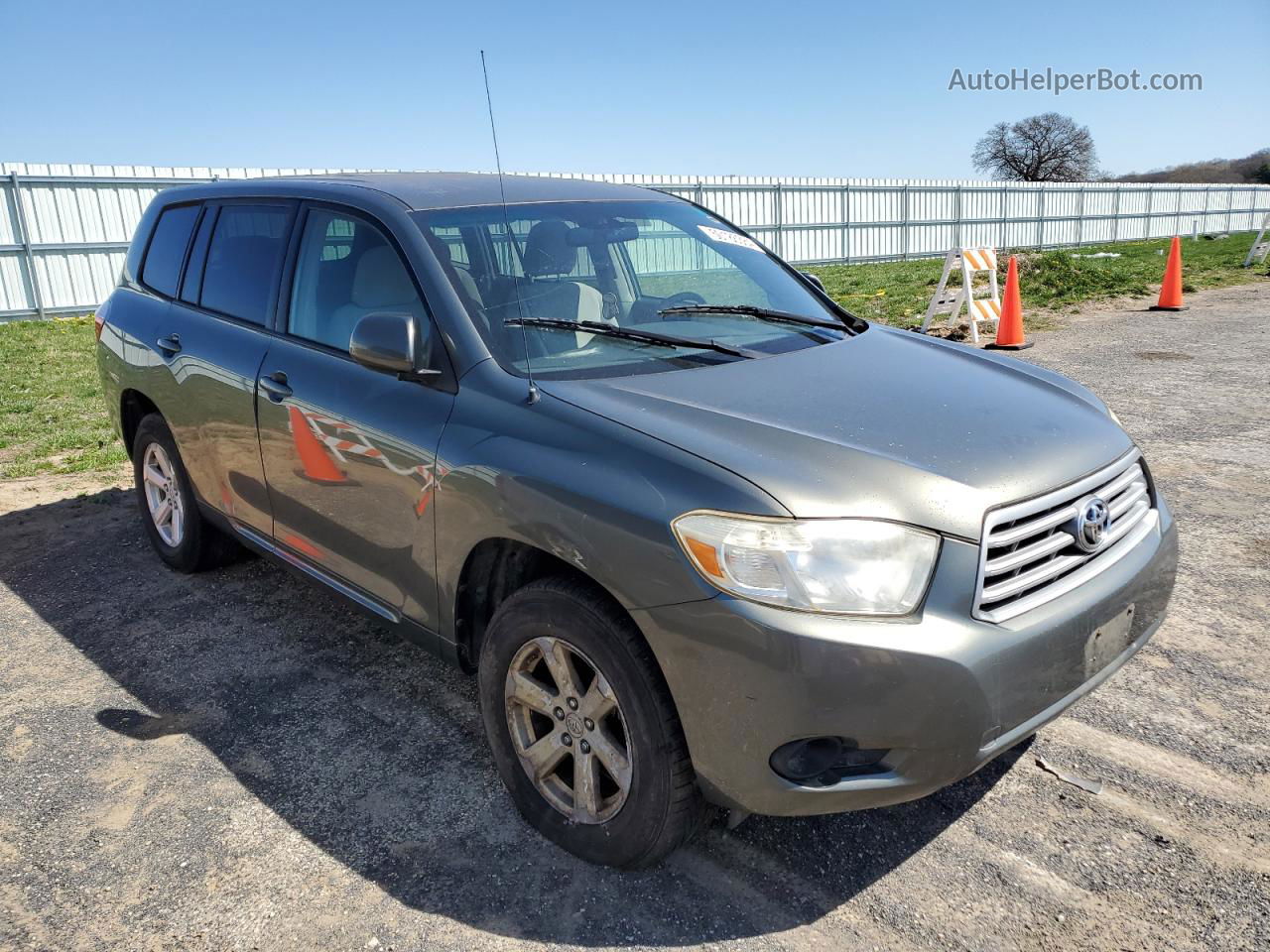 2008 Toyota Highlander  Green vin: JTEES41A882046427