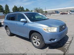 2008 Toyota Highlander   Light Blue vin: JTEES41A882055385