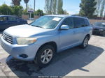 2008 Toyota Highlander   Light Blue vin: JTEES41A882055385