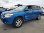 2008 Toyota Highlander  Blue vin: JTEES41AX82038362