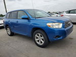 2008 Toyota Highlander  Синий vin: JTEES41AX82038362