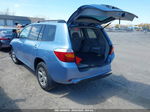 2008 Toyota Highlander   Blue vin: JTEES41AX82065030