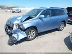 2008 Toyota Highlander   Blue vin: JTEES41AX82065030