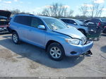 2008 Toyota Highlander   Blue vin: JTEES41AX82065030