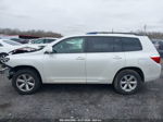 2008 Toyota Highlander   Белый vin: JTEES41AX82086749