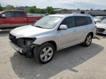 2008 Toyota Highlander Limited Silver vin: JTEES42A282004253