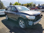 2008 Toyota Highlander Limited Угольный vin: JTEES42A282035003