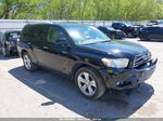 2008 Toyota Highlander Limited Black vin: JTEES42A282099641