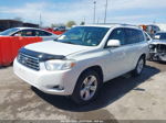 2008 Toyota Highlander Limited White vin: JTEES42A382082718