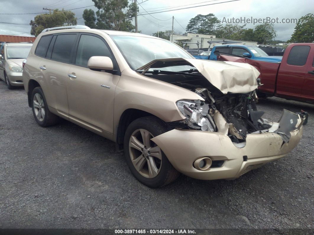 2008 Toyota Highlander Limited Gold vin: JTEES42A482007820