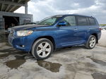 2008 Toyota Highlander Limited Blue vin: JTEES42A482020728