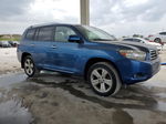 2008 Toyota Highlander Limited Blue vin: JTEES42A482020728