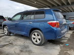 2008 Toyota Highlander Limited Blue vin: JTEES42A482020728