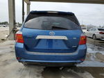 2008 Toyota Highlander Limited Blue vin: JTEES42A482020728