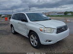 2008 Toyota Highlander Limited White vin: JTEES42A482074210