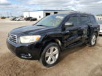 2008 Toyota Highlander Limited Black vin: JTEES42A482084767