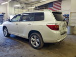 2008 Toyota Highlander Limited White vin: JTEES42A482087278