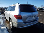 2008 Toyota Highlander Limited Silver vin: JTEES42A482093016