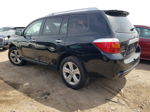 2008 Toyota Highlander Limited Black vin: JTEES42A582027705