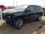 2008 Toyota Highlander Limited Black vin: JTEES42A582027705