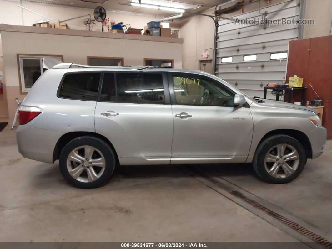 2008 Toyota Highlander Limited Gray vin: JTEES42A682055464