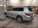 2008 Toyota Highlander Limited Серый vin: JTEES42A682055464