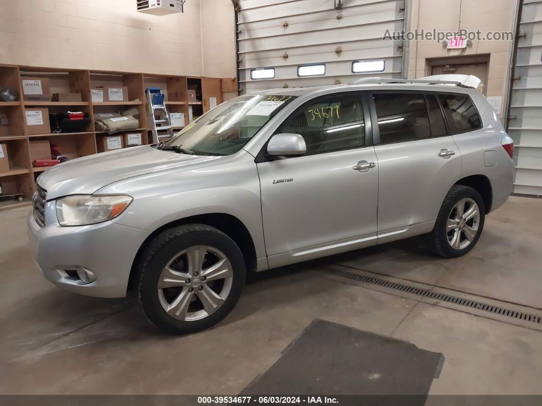 2008 Toyota Highlander Limited Gray vin: JTEES42A682055464