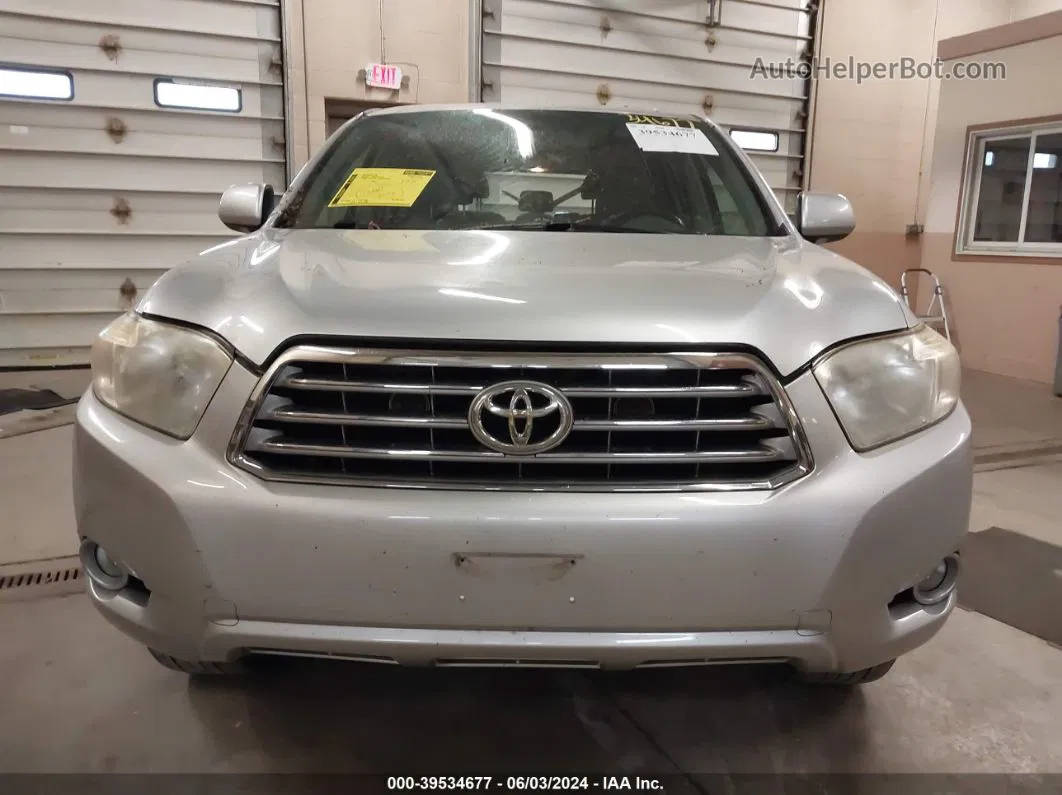 2008 Toyota Highlander Limited Gray vin: JTEES42A682055464