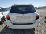 2008 Toyota Highlander Limited White vin: JTEES42A682091140