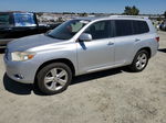 2008 Toyota Highlander Limited Серебряный vin: JTEES42A682107742