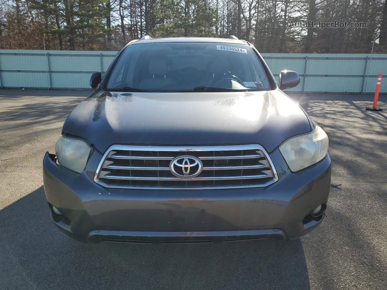 2008 Toyota Highlander Limited Gray vin: JTEES42A882053733